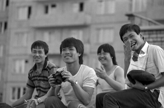Vietnamese workers in Soviet Union