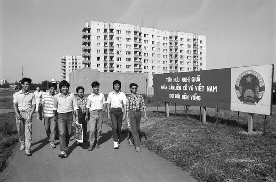 Vietnamese workers in Soviet Union