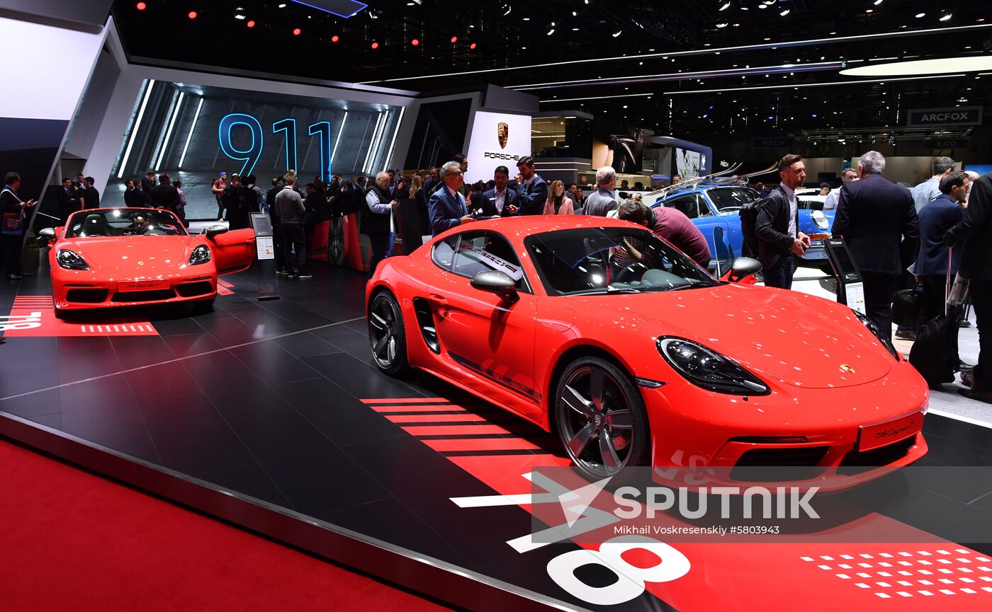 Switzerland Geneva Auto Show