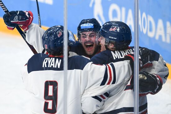 Russia Universiade Ice Hockey Men Russia - US