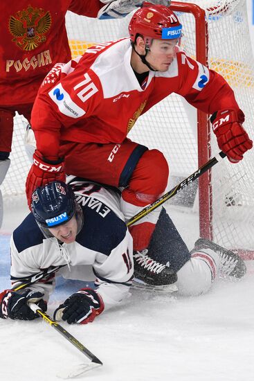 Russia Universiade Ice Hockey Men Russia - US