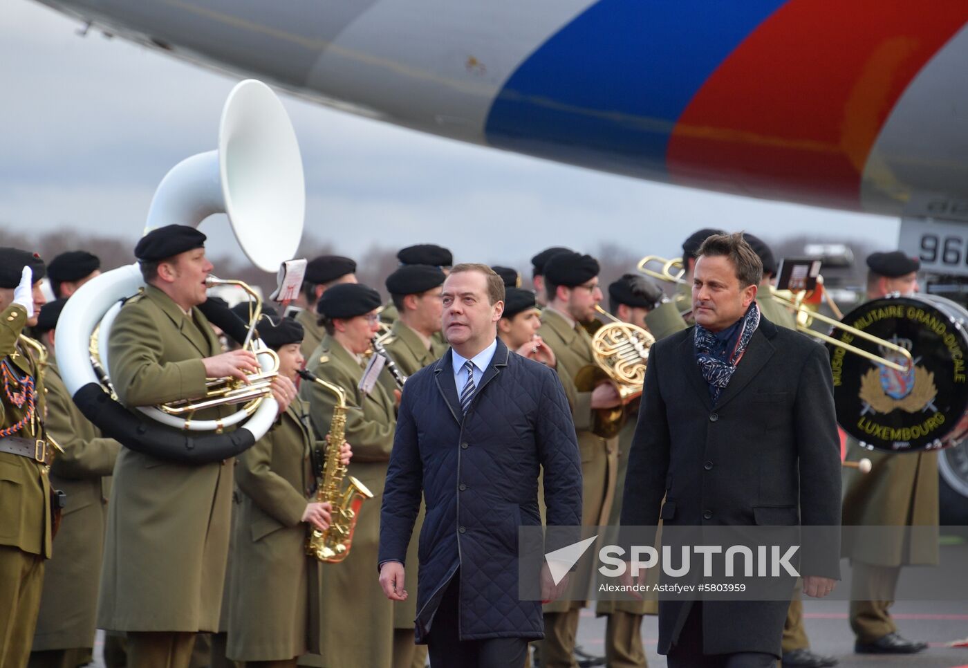 Luxembourg Russia Medvedev