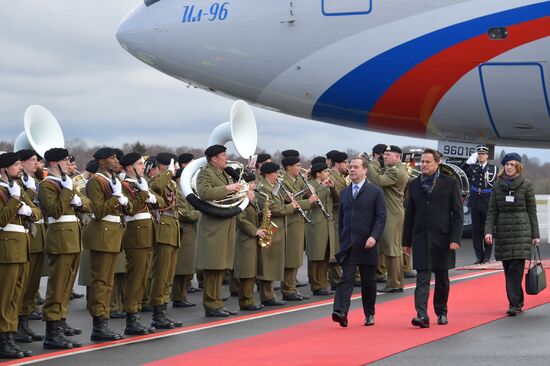 Luxembourg Russia Medvedev