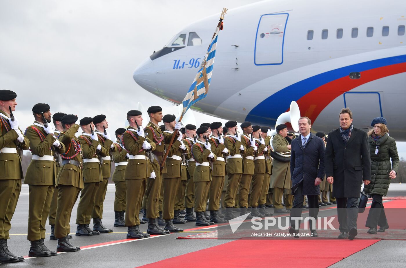 Luxembourg Russia Medvedev