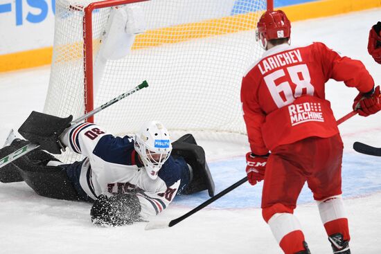 Russia Universiade Ice Hockey Men Russia - US