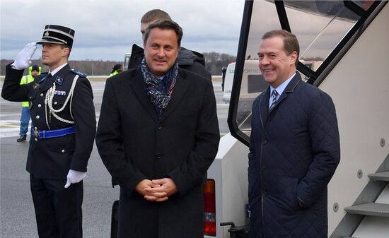 Luxembourg Russia Medvedev