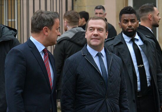 Luxembourg Russia Medvedev