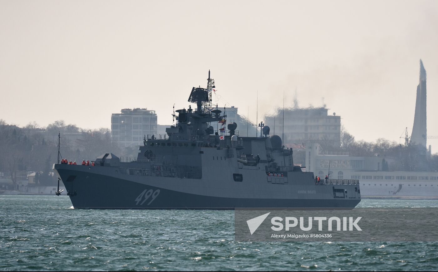 Russia Admiral Makarov Warship