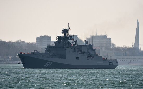 Russia Admiral Makarov Warship