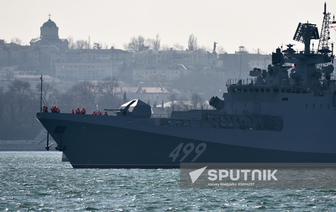 Russia Admiral Makarov Warship