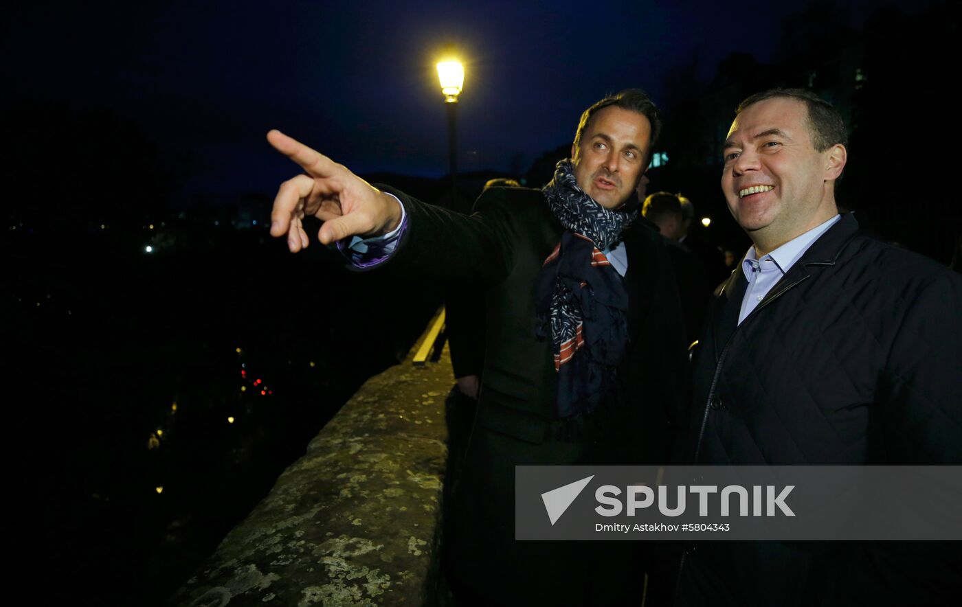 Luxembourg Russia Medvedev