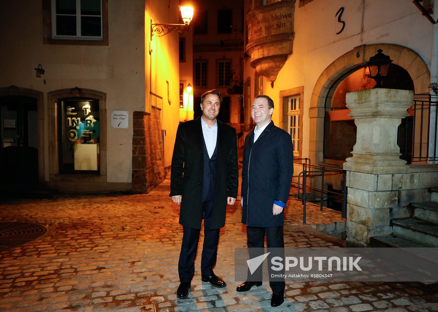 Luxembourg Russia Medvedev