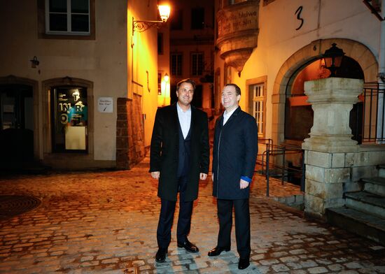 Luxembourg Russia Medvedev