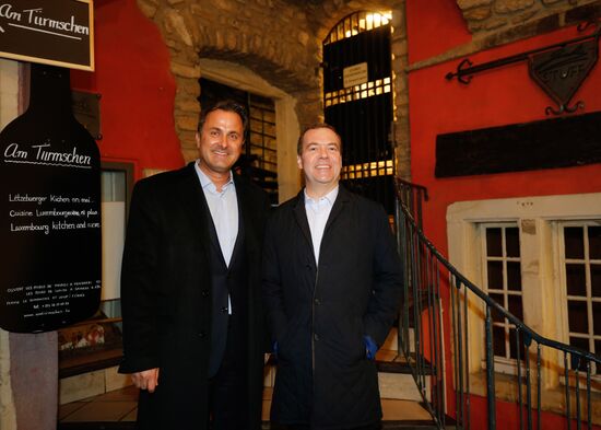 Luxembourg Russia Medvedev