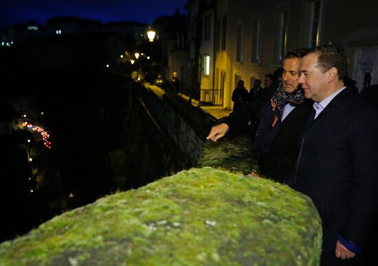 Luxembourg Russia Medvedev