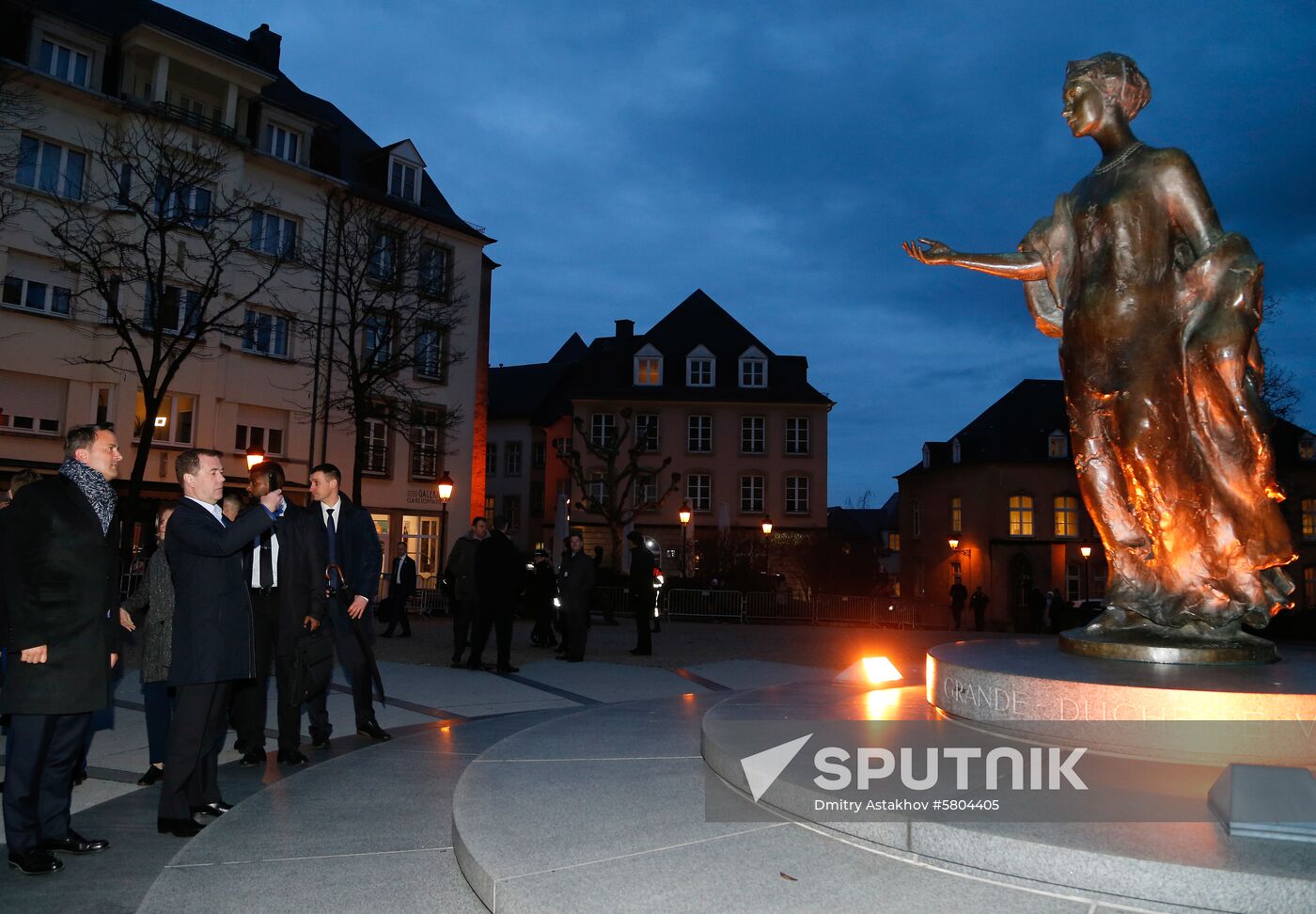 Luxembourg Russia Medvedev