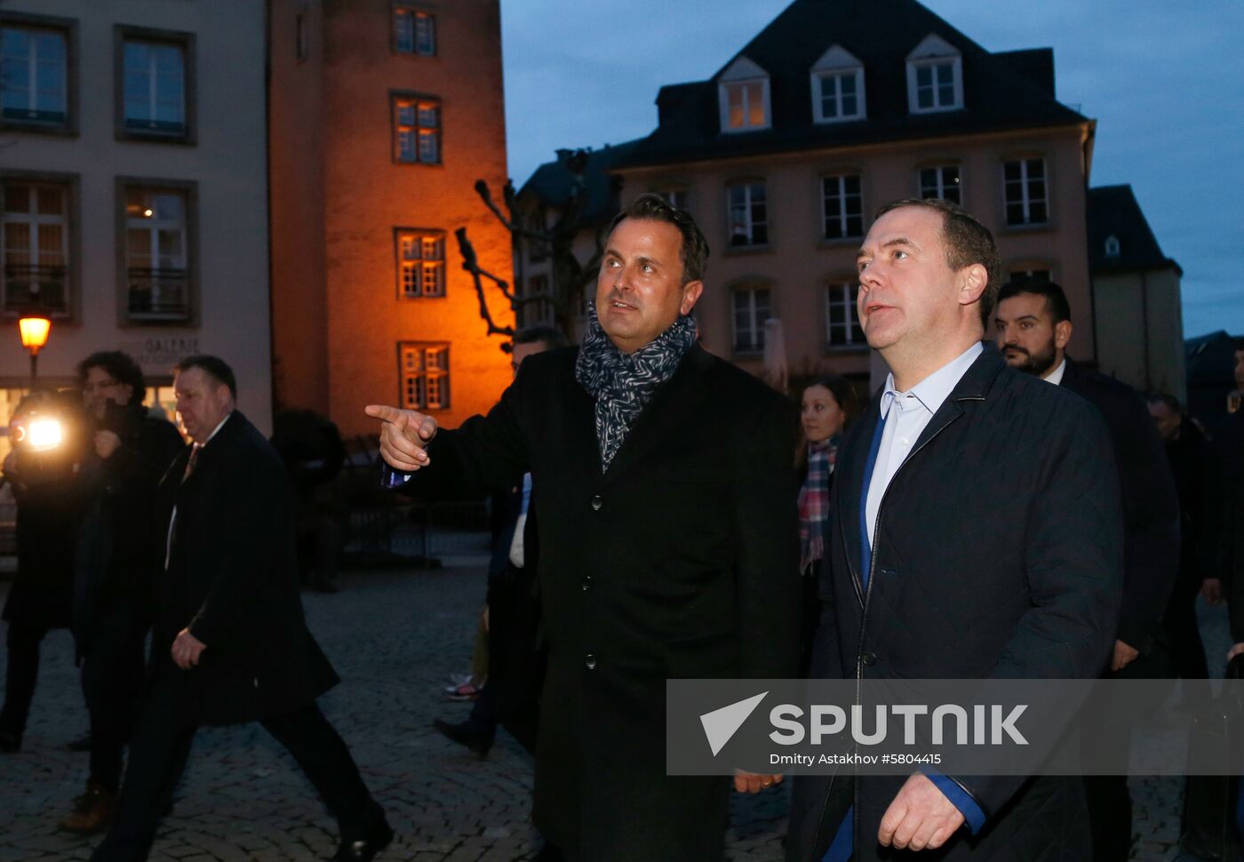 Luxembourg Russia Medvedev