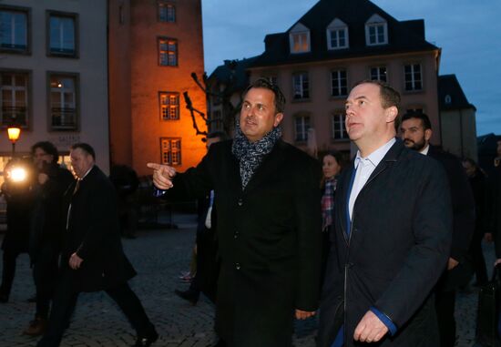 Luxembourg Russia Medvedev