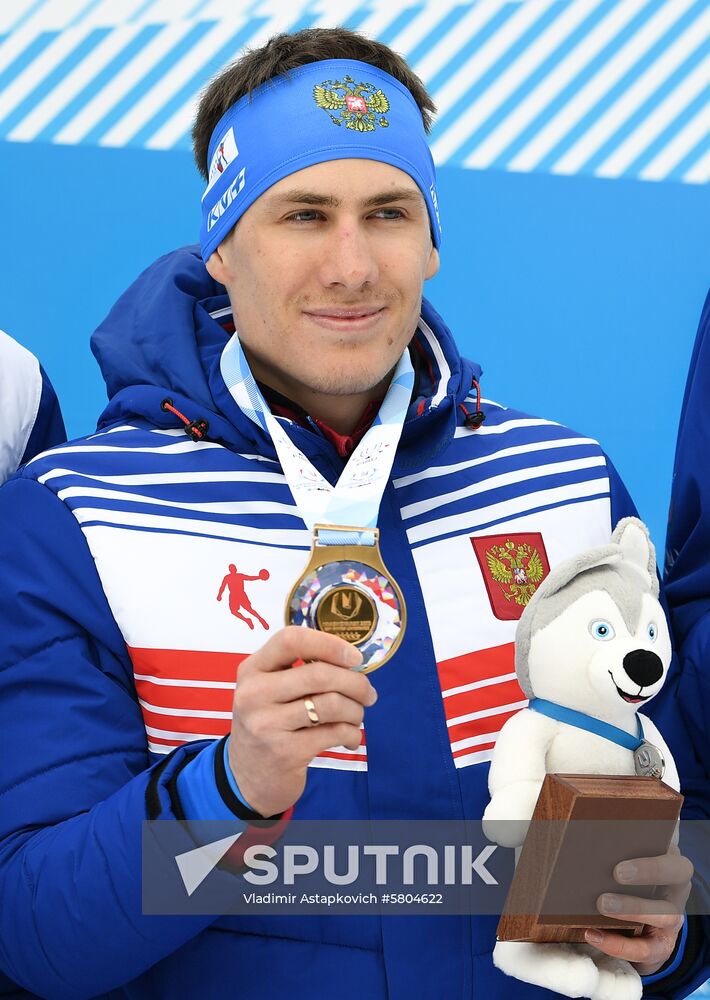 Russia Universiade Biathlon Sprint Men
