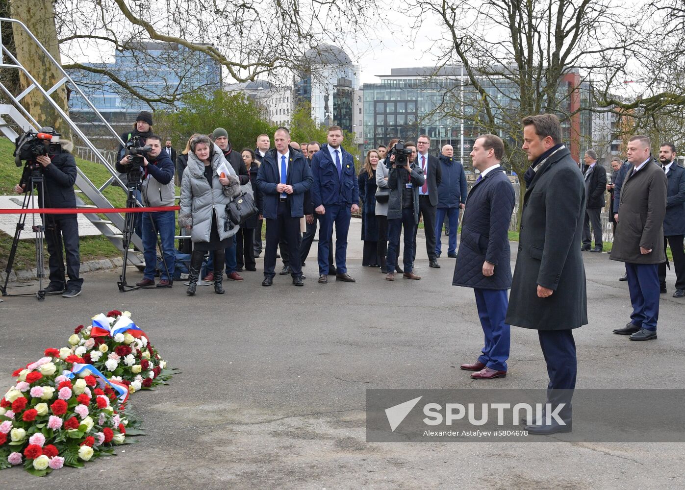 Luxembourg Russia Medvedev