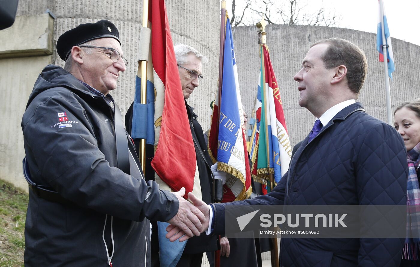 Luxembourg Russia Medvedev