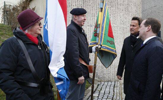 Luxembourg Russia Medvedev