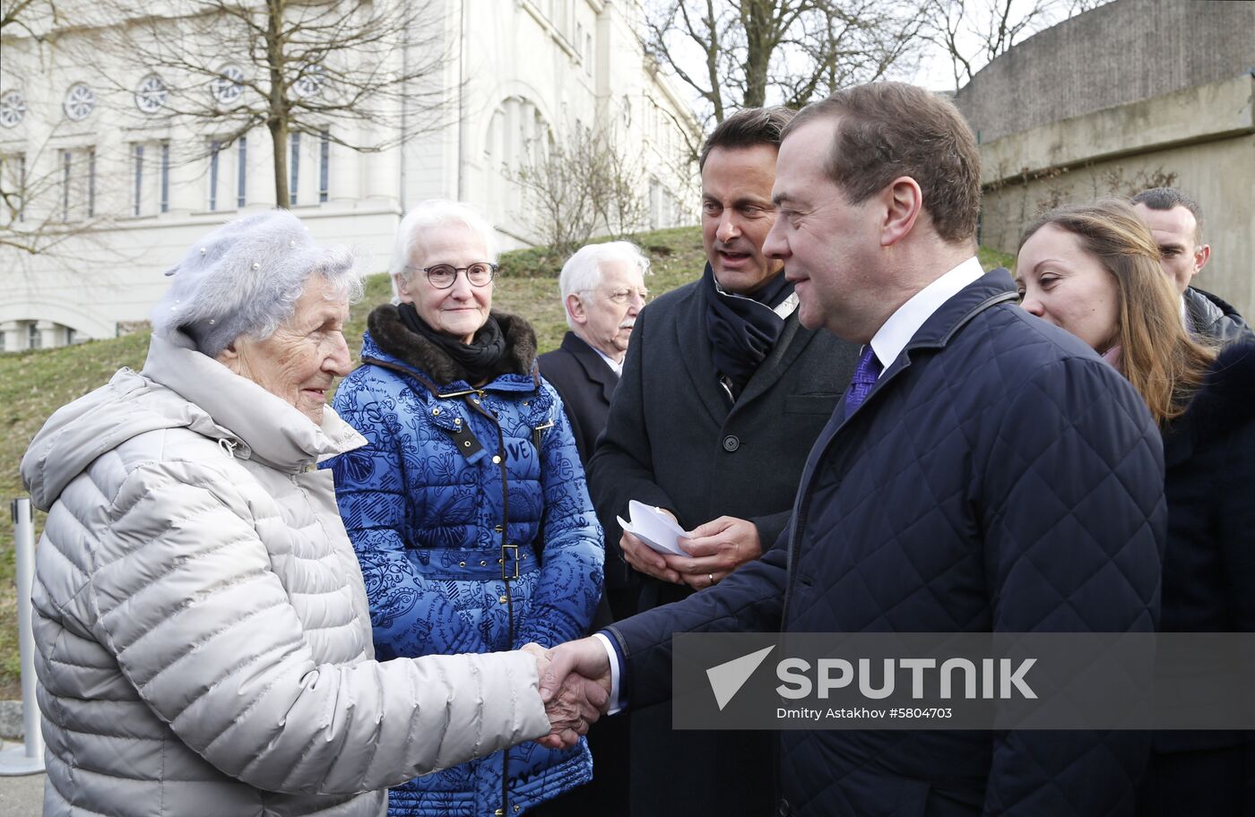 Luxembourg Russia Medvedev