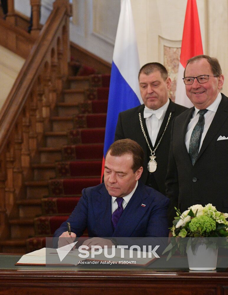 Luxembourg Russia Medvedev