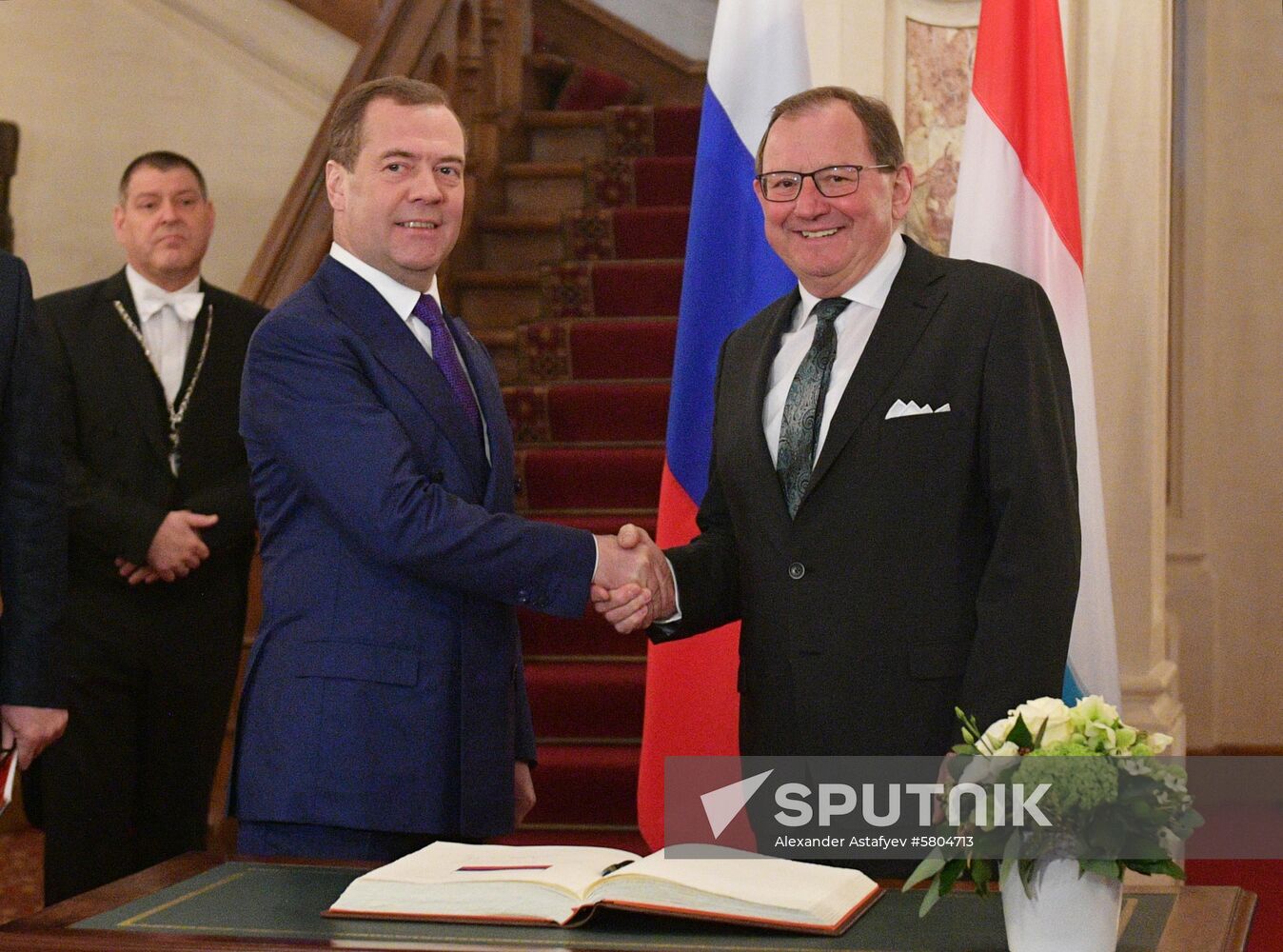 Luxembourg Russia Medvedev