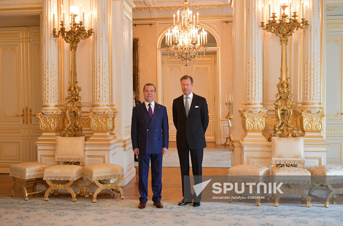 Luxembourg Russia Medvedev