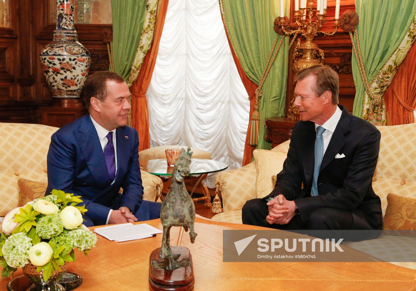 Luxembourg Russia Medvedev