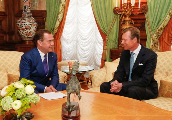 Luxembourg Russia Medvedev