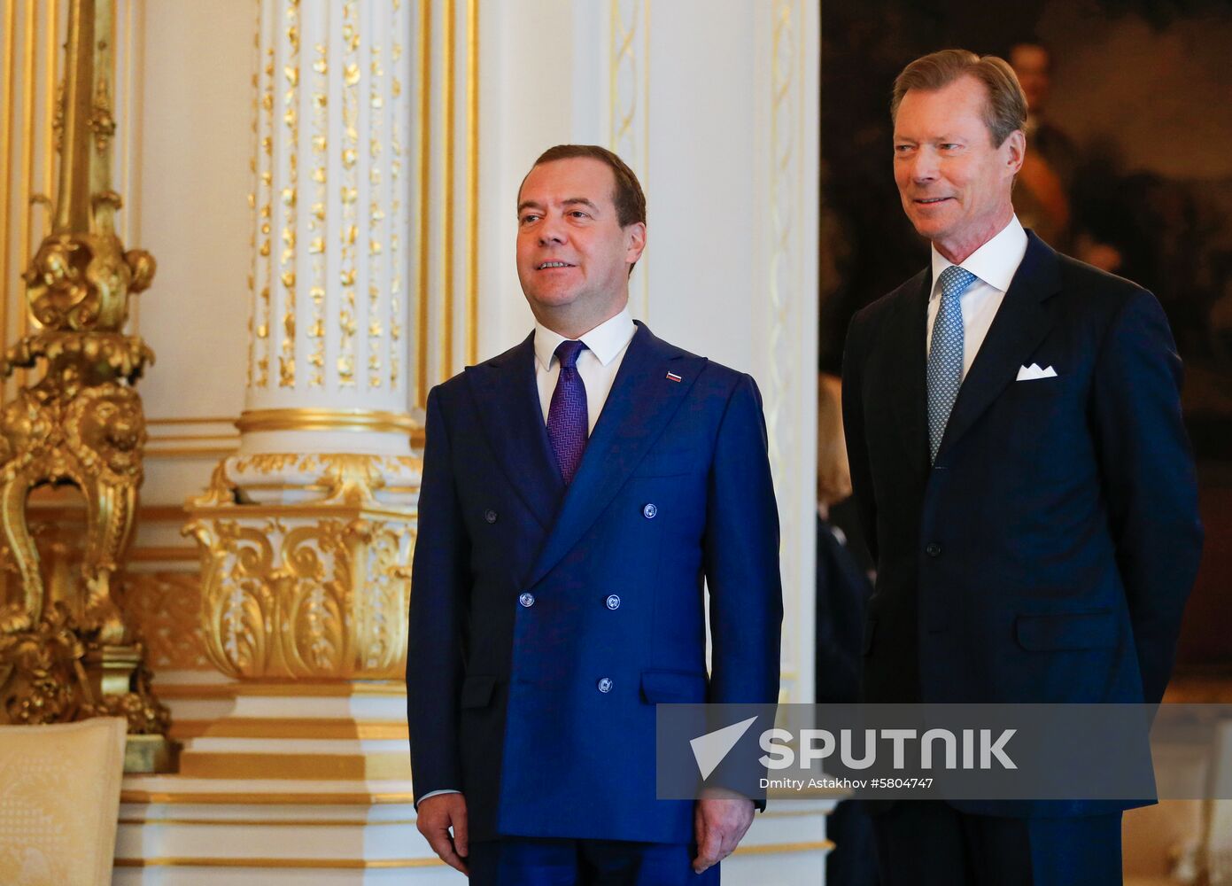 Luxembourg Russia Medvedev
