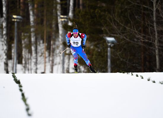 Russia Universiade Biathlon Sprint Men