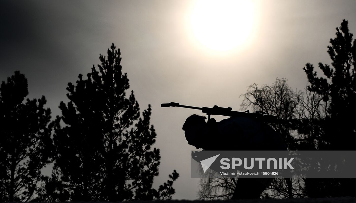 Russia Universiade Biathlon Sprint Men