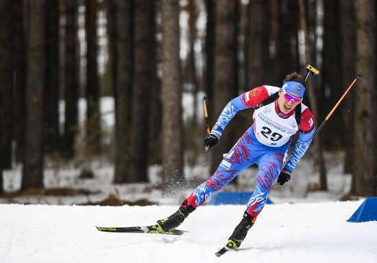 Russia Universiade Biathlon Sprint Men