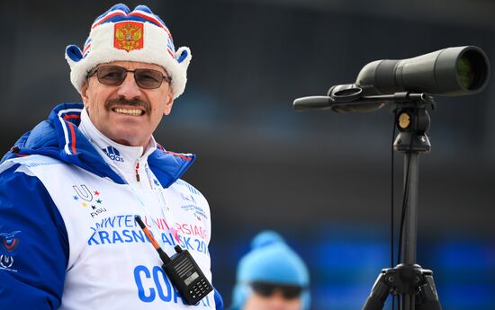 Russia Universiade Biathlon Sprint Men