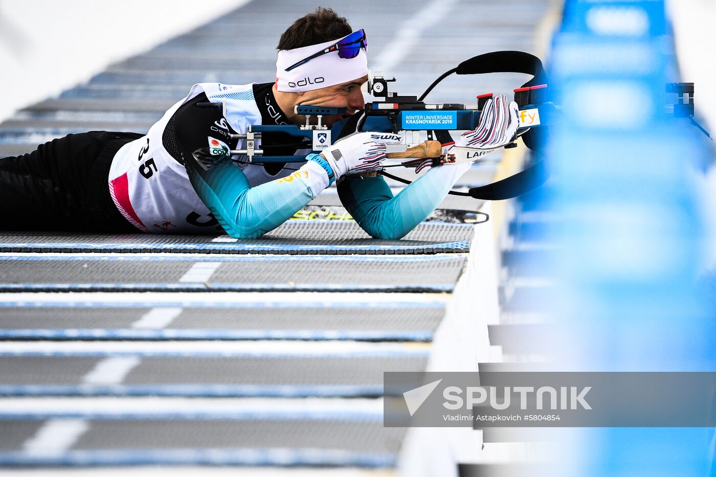 Russia Universiade Biathlon Sprint Men
