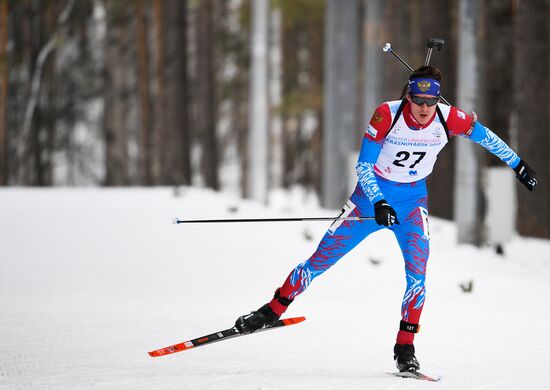 Russia Universiade Biathlon Sprint Men