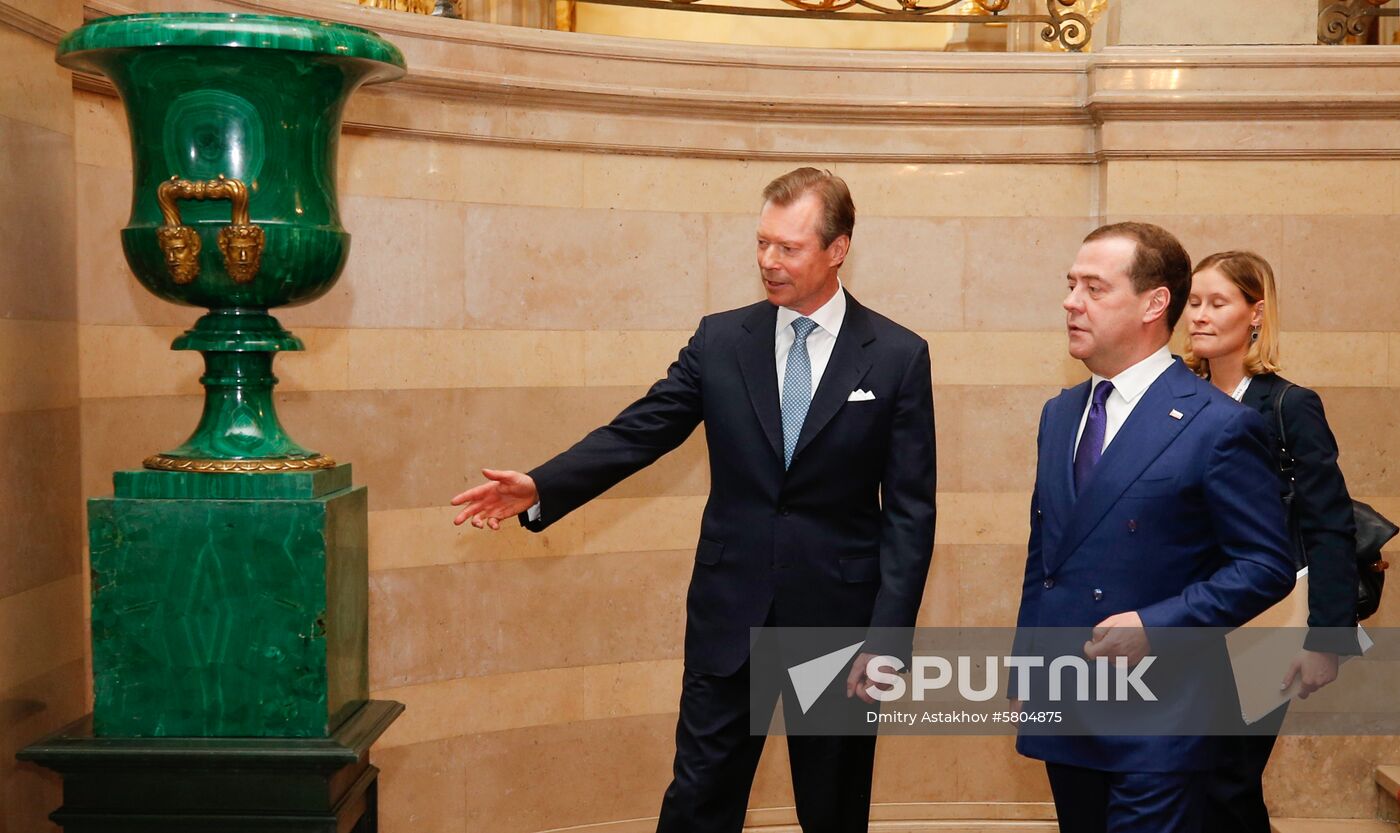 Luxembourg Russia Medvedev