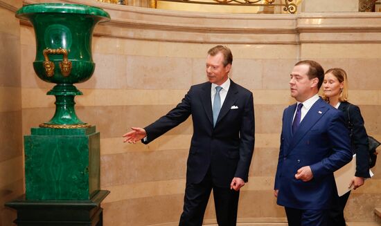 Luxembourg Russia Medvedev