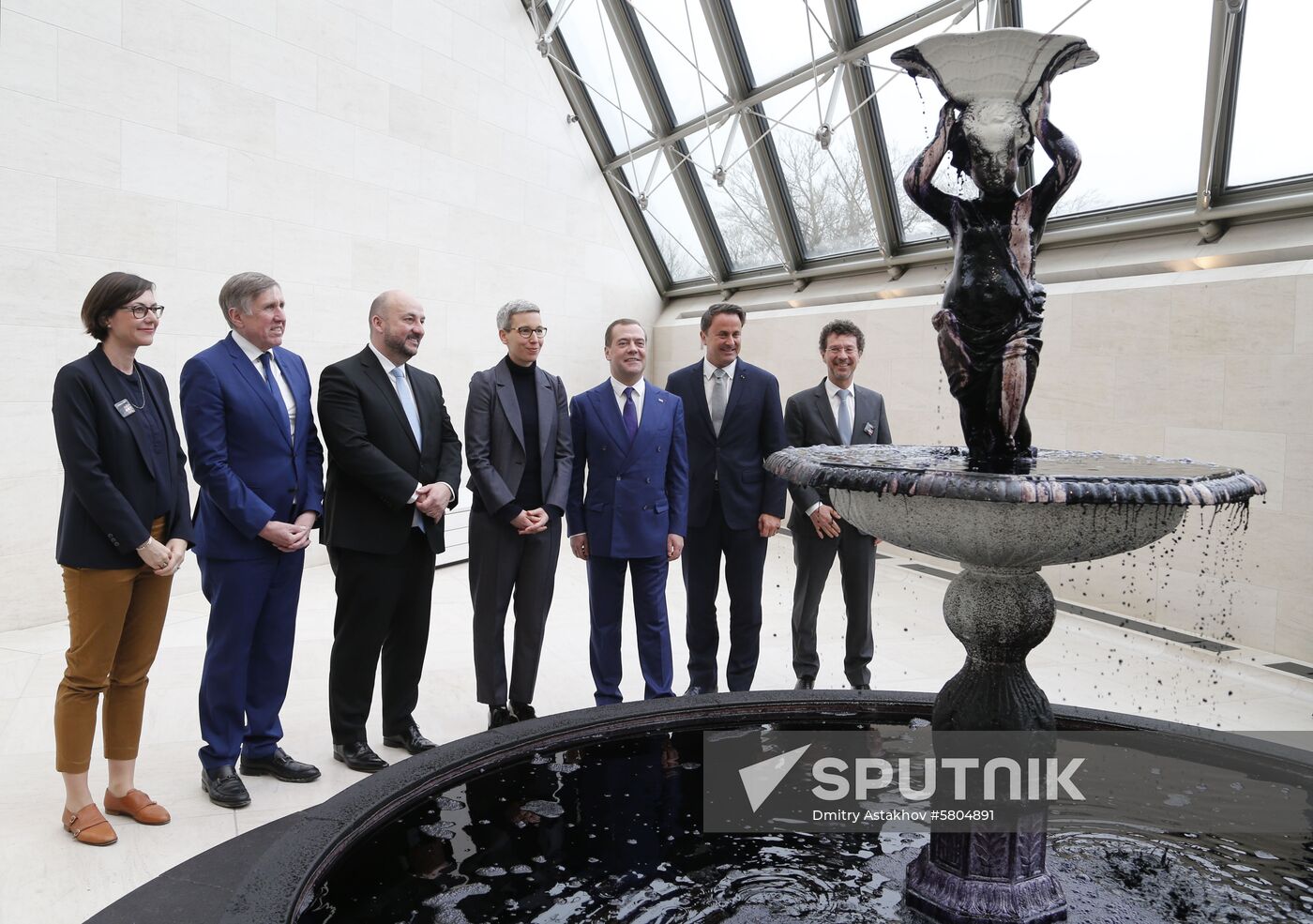 Luxembourg Russia Medvedev