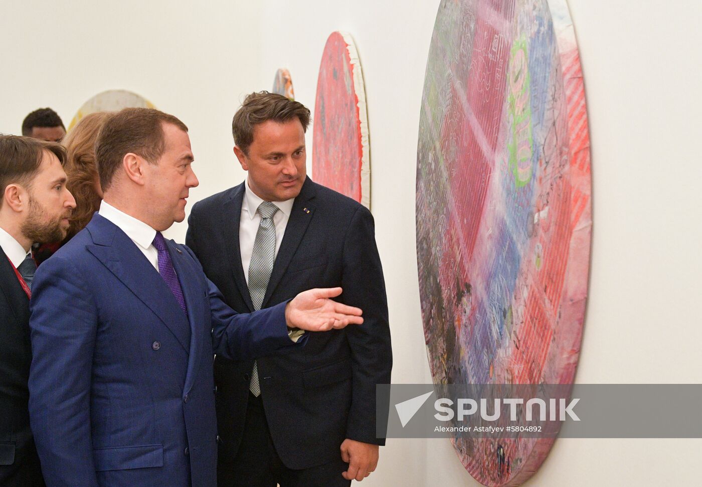 Luxembourg Russia Medvedev