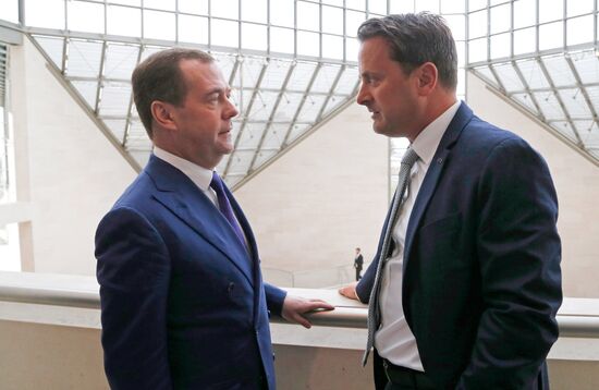 Luxembourg Russia Medvedev