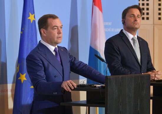 Luxembourg Russia Medvedev