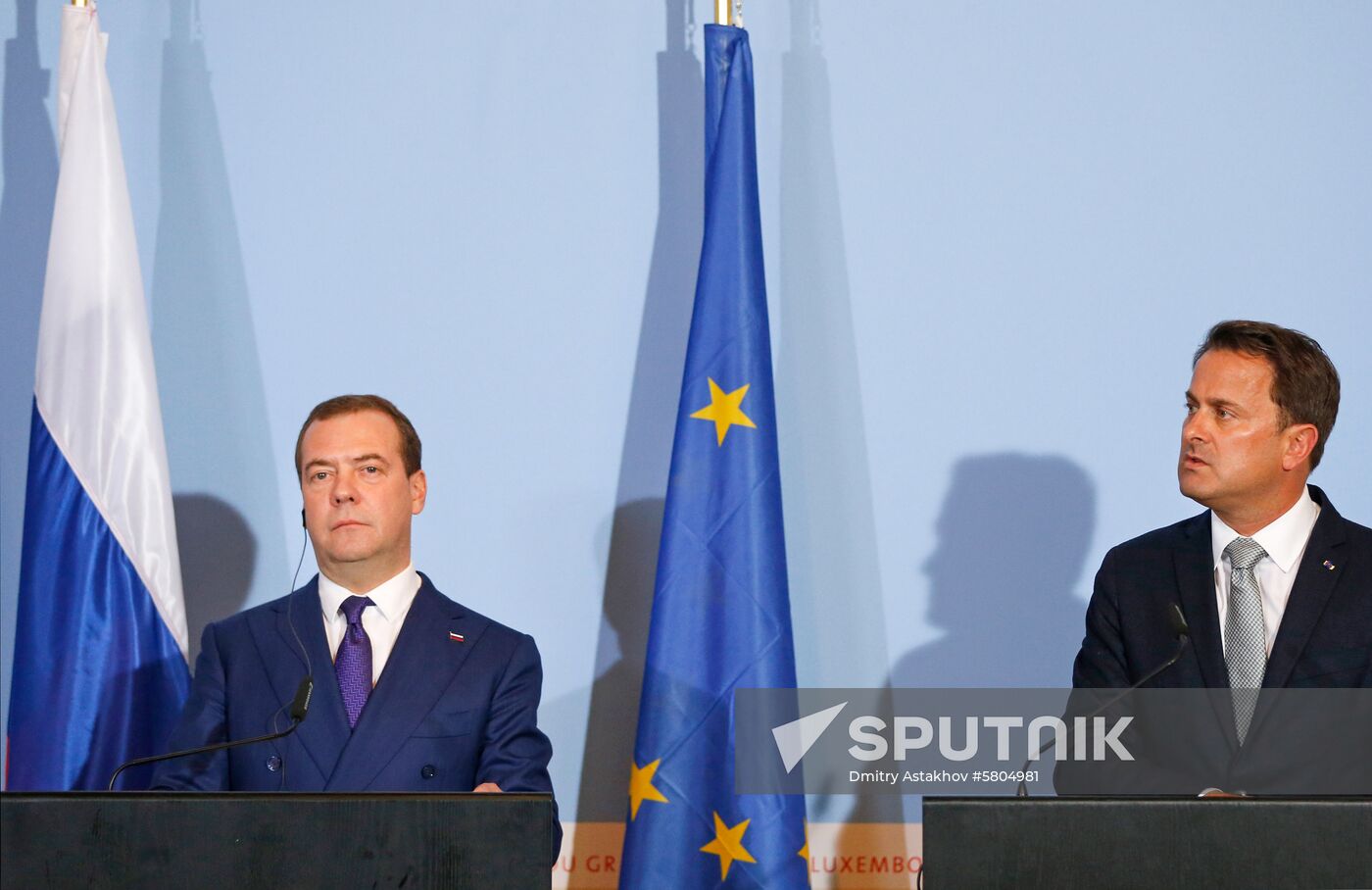 Luxembourg Russia Medvedev