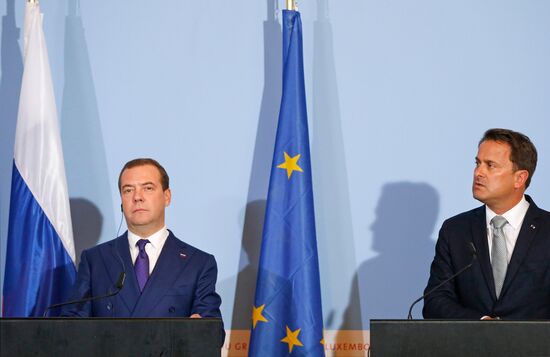 Luxembourg Russia Medvedev