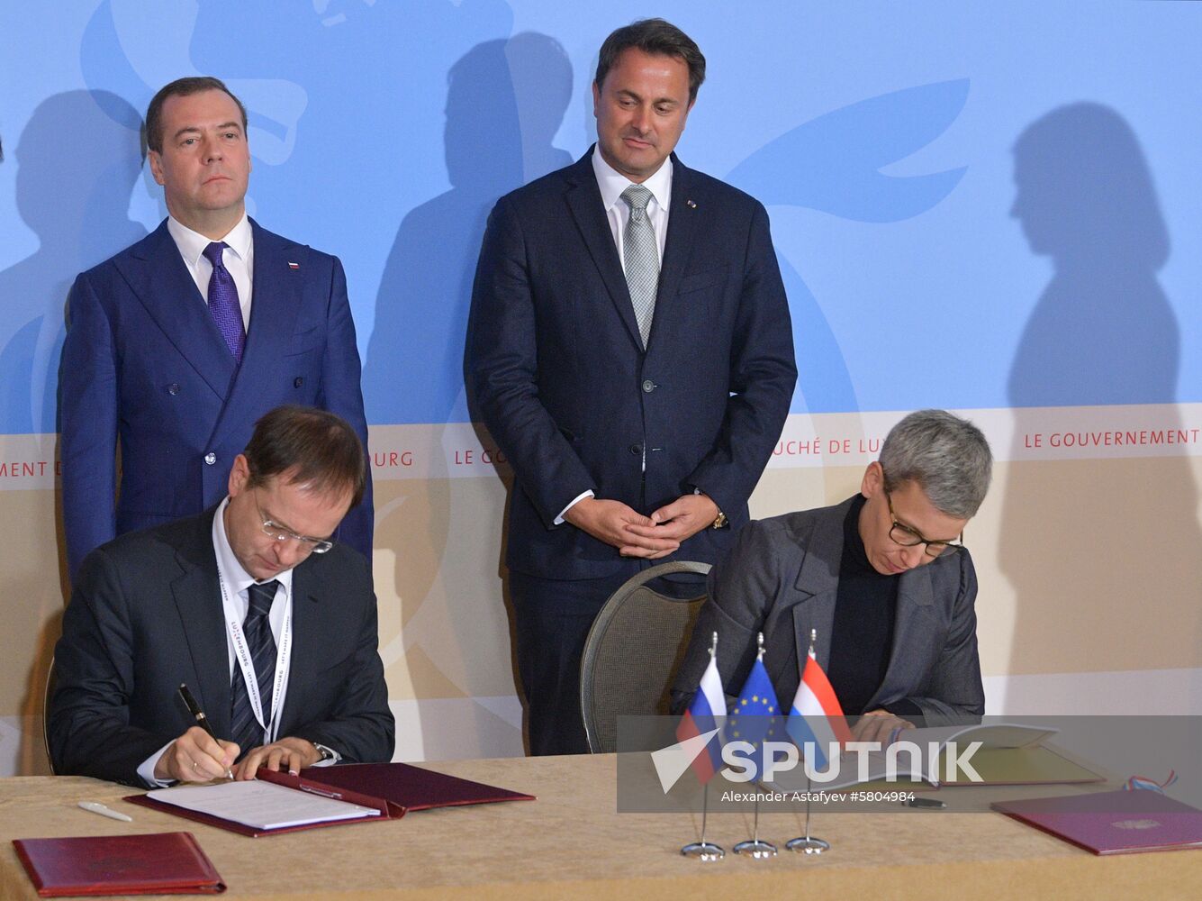 Luxembourg Russia Medvedev