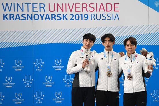 Russia Universiade Short Track Men