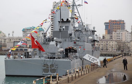 Russia Turkey Warships